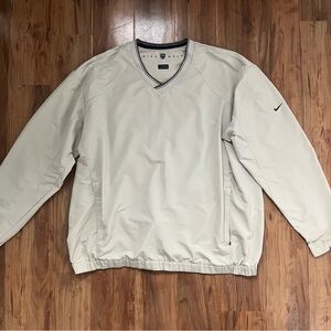 Nike Golf Men's Light Gray Windbreaker